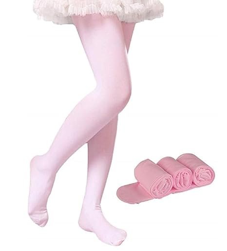 wholesale girl's soft cozy footed stockings