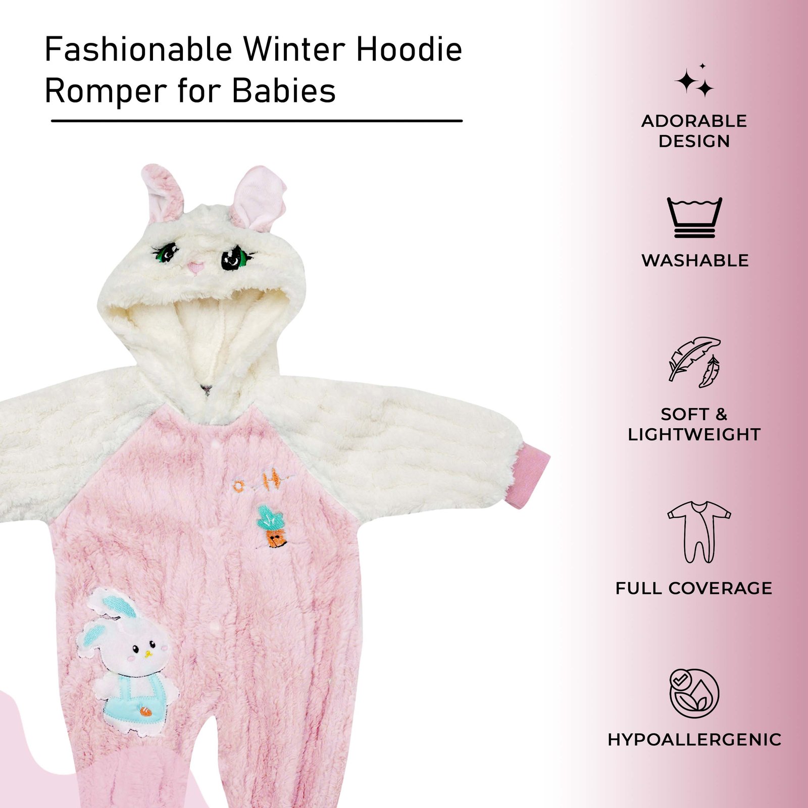 wholesale preemie hoodie romper for newborn